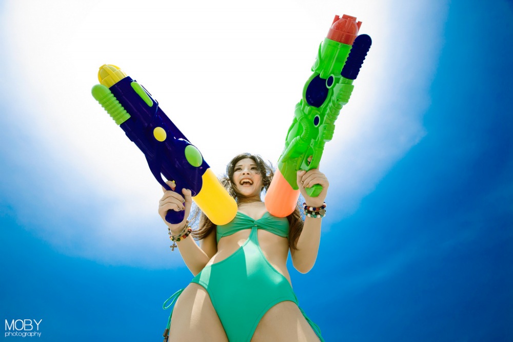 猶他海灘創(chuàng)意比基尼攝影