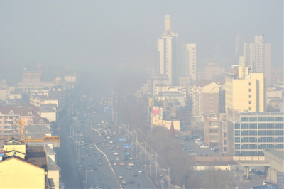 銀川霧霾天氣