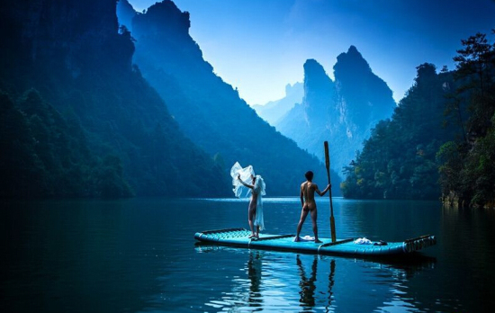 張家界裸*婚紗照