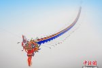 世界最長風箏6000米 2015重慶風箏節
