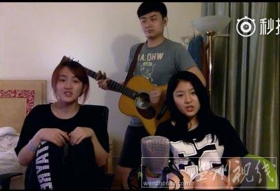 陳梓童素顏唱歌