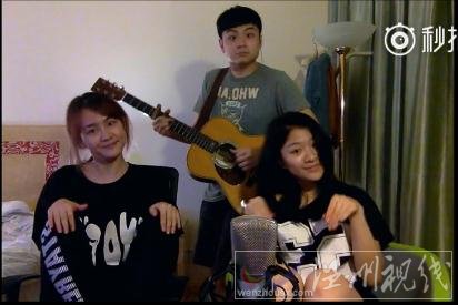 陳梓童皮膚比較差