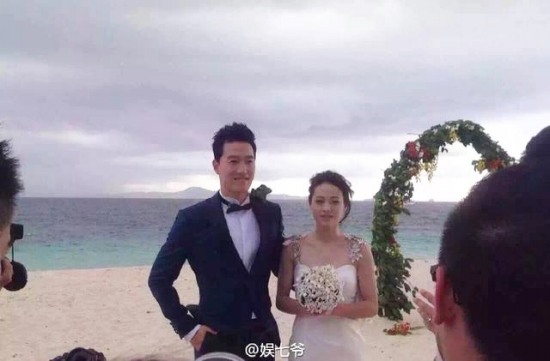 劉翔吳莎低調(diào)完婚