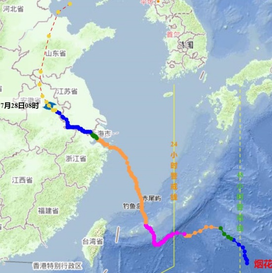 安徽臺風(fēng)煙花最新消息