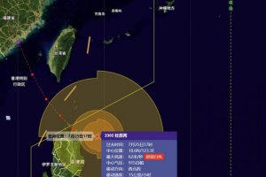 超強臺風杜蘇芮逼近福建 預報登陸福建南部沿海