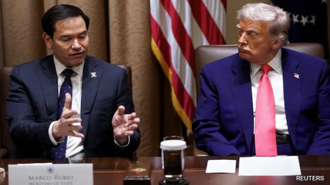 馬可·盧比奧為特朗普政府加強對簽證持有人的審查進行辯護(資料圖)