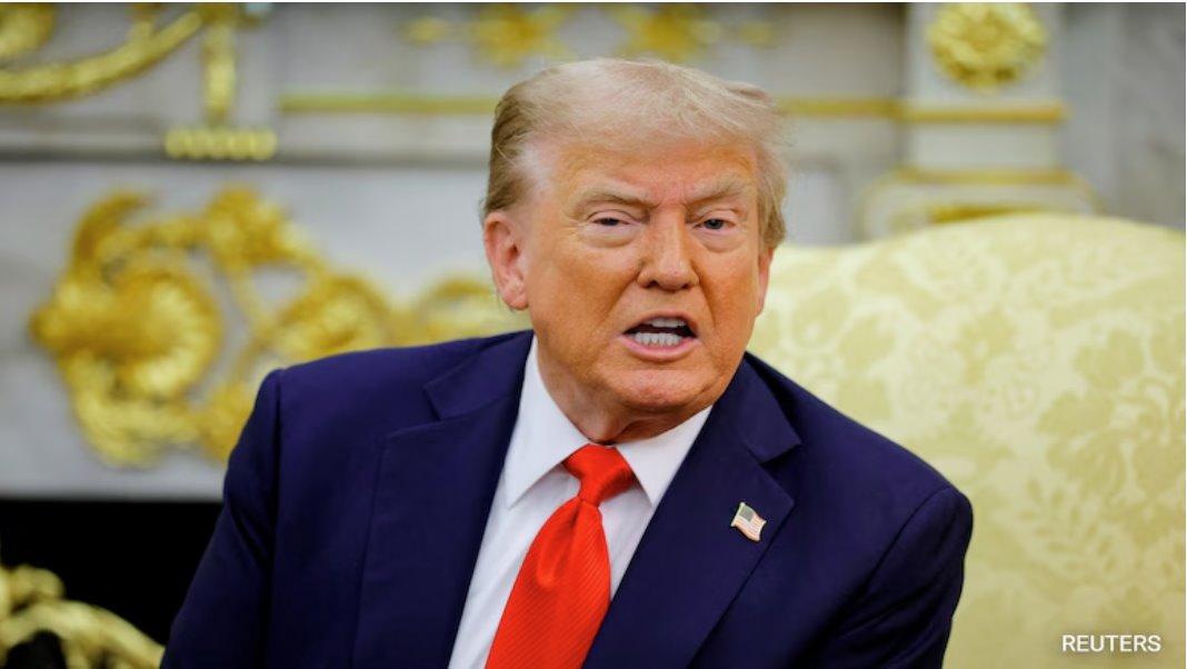 特朗普表示，他對印度購買俄羅斯石油實施了二級制裁。